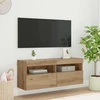 TV staliukas TV sieninė spintelė 100 x 30 x 40 cm Amatininkų ąžuolas