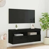 TV staliukas TV sieninė spintelė 100 x 30 x 40 cm Juodas ąžuolas