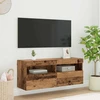 TV staliukas TV sieninė spintelė 100 x 30 x 40 cm Senovinis medis