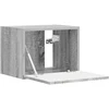 TV staliukas TV sieninė spintelė 39 x 31 x 29,5 cm Pilkas Sonoma