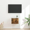 TV staliukas TV sieninė spintelė 39 x 31 x 29,5 cm Rūkyta ąžuolas