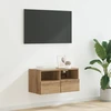 TV staliukas TV sieninė spintelė 60 x 30 x 30 cm Amatininkų ąžuolas