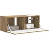 TV staliukas TV sieninė spintelė 78,5 x 31 x 29,5 cm Meistrų ąžuolas