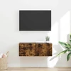 TV staliukas TV sieninė spintelė 78,5 x 31 x 29,5 cm Rūkyta ąžuolas