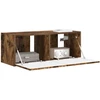 TV staliukas TV sieninė spintelė 78,5 x 31 x 29,5 cm Rūkyta ąžuolas
