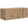 TV staliukas TV sieninė spintelė 78,5 x 31 x 29,5 cm Meistrų ąžuolas