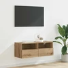 TV staliukas TV sieninė spintelė 80 x 30 x 30 cm Amatininkų ąžuolas