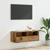 TV staliukas TV sieninė spintelė 80 x 30 x 30 cm Senovinis medis