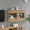 TV sieninė spintelė 98,5 x 30 x 60,5 cm Amatininkų ąžuolas