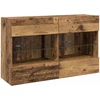 TV staliukas TV sieninė spintelė 98,5 x 30 x 60,5 cm Senovinis medis