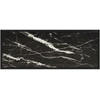 TV staliukas TV spintelė, juoda, 100x40x40cm, su juodu marmuriniu stiklu