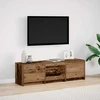 TV staliukas TV spintelė su LED su stalčių Senas medis 140 x 34 x 40 cm