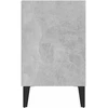 TV staliukas TV spintelė su metalinėmis kojelėmis, pilka, 103,5x30x50cm
