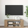 TV staliukas TV spintelių komplektas 102 x 35 x 35 cm Amatininkų ąžuolas