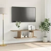 TV staliukas TV spintelių komplektas 103 x 30 x 26,5 cm Ruda