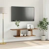 TV staliukas TV spintelių komplektas 103 x 30 x 26,5 cm Ruda