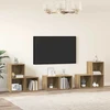 TV staliukas TV spintelių komplektas 6 vnt. Amatininkų ąžuolas