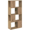 TV staliukas TV spintelių komplektas 60 x 24 x 125,5 cm Ruda