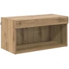 TV staliukas TV spintelių komplektas 60 x 30 x 30 cm Amatininkų ąžuolas