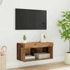 TV staliukas TV spintelių komplektas 60 x 30 x 30 cm Senovinis medis