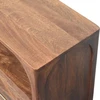 TV staliukas Artisan Furniture Arc-Line mango medienos TV spintelė