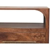 TV staliukas Artisan Furniture Arc-Line mango medienos TV spintelė