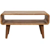 TV staliukas Artisan Furniture Ąžuolo atspalvio TV spintelė