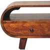 TV staliukas Artisan Furniture Riešutmedžio TV spintelė