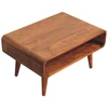 TV staliukas Artisan Furniture Riešutmedžio atspalvio TV spintelė, 65 cm