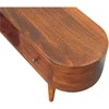 TV staliukas Artisan Furniture Riešutmedžio TV spintelė