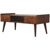 TV staliukas Artisan Furniture Riešutmedžio TV spintelė