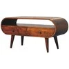 TV staliukas Artisan Furniture Riešutmedžio TV spintelė