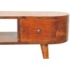 TV staliukas Artisan Furniture Riešutmedžio TV spintelė