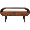 TV staliukas Artisan Furniture Riešutmedžio TV spintelė