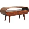 TV staliukas Artisan Furniture Riešutmedžio TV spintelė