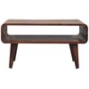 TV staliukas Artisan Furniture Riešutmedžio TV spintelė