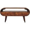 TV staliukas Artisan Furniture Riešutmedžio TV spintelė