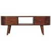 TV staliukas Artisan Furniture Riešutmedžio TV spintelė