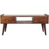 TV staliukas Artisan Furniture Riešutmedžio TV spintelė