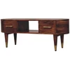 TV staliukas Artisan Furniture Valenza lenktų formų TV spintelė
