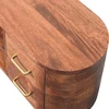 TV staliukas Artisan Furniture Valenza TV spintelė su 2 stalčiais