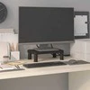 TV staliukas Monitoriaus stovas, juodos spalvos, 38x24x10,5cm