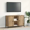 TV staliukas TV spintelių komplektas Amatininkų ąžuolas 101 x 35 x 65 cm