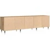 TV staliukas Televizoriaus spintelė Amatininkų ąžuolas 150 x 30 x 45 cm