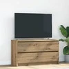 TV staliukas Televizoriaus spintelė, artisano ąžuolo, 100x35x54 cm, mediena