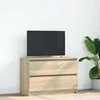 TV staliukas Televizoriaus spintelė, ąžuolo, 80x35x54 cm, apdirbta mediena