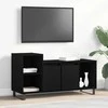TV staliukas TV spintelių komplektas Juodas ąžuolas 100 x 35 x 55 cm