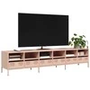 TV staliukas Televizoriaus spintelė, rožinės, 202x39x43,5 cm, plienas