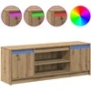 TV staliukas TV vienetai Ruda 139,5 x 34 x 50 cm Apdirbta mediena