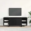 TV staliukas Televizoriaus spintelė 130 x 35 x 50 cm Juodojo ąžuolo
